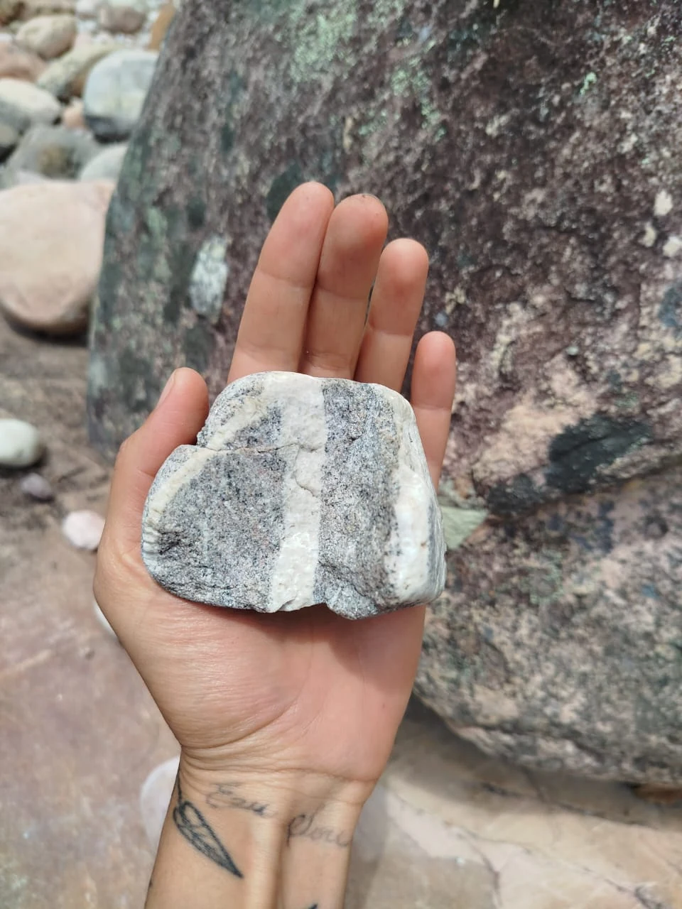 Piedra · superficie mineral — estudio cromático.