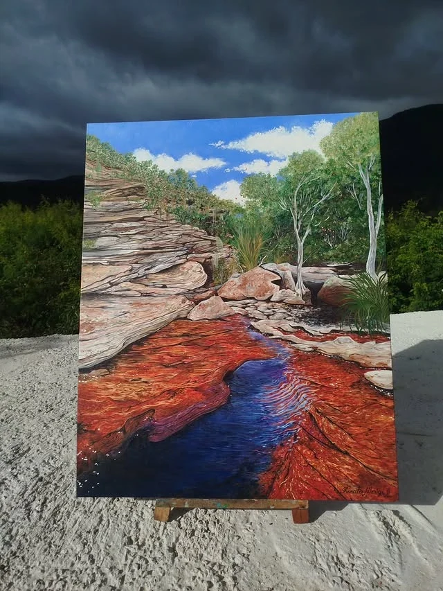 Pintura — Poço da Maternidade.